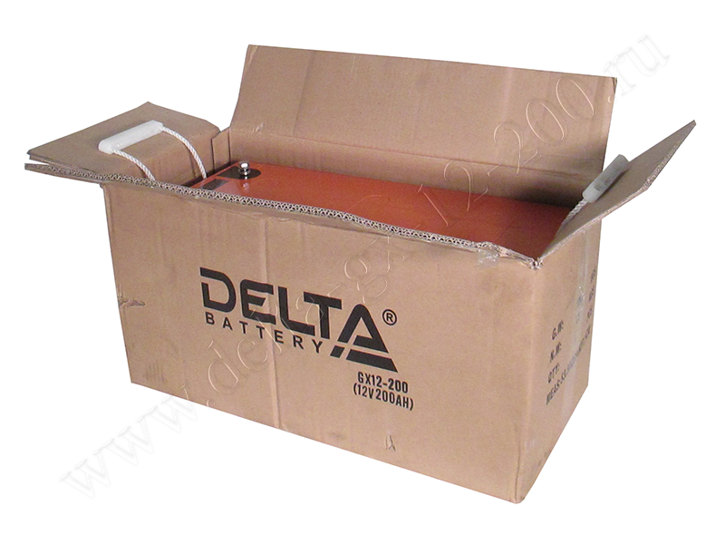 Аккумулятор Delta GX 12-200 - 12 В, 200 Ач